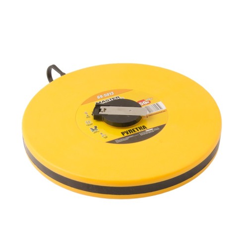 Купити Рулетка MASTERTOOL 50 м 13 мм скловолоконне полотно ударостійкий корпус