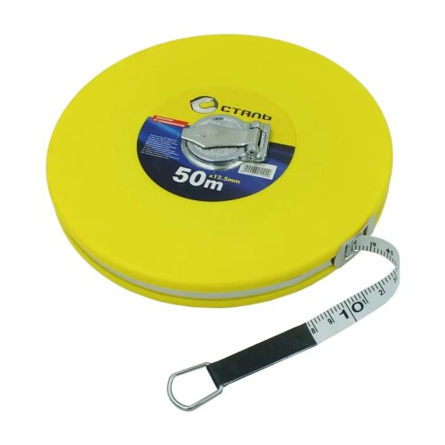 Купити Рулетка скловолоконна 22712 Сталь 50 м