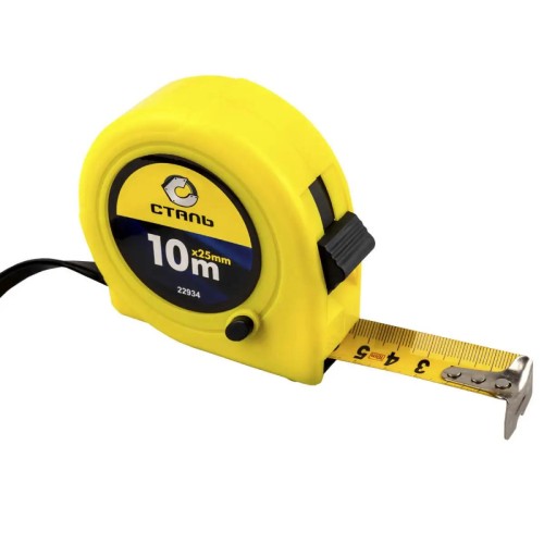 Купити Сталь 22934 Рулетка вимірювальна 10м х 25мм