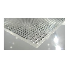 Монолітний полікарбонат призма TOPLIGHT 2 мм, розмір листа 1040х3050 мм, прозорий