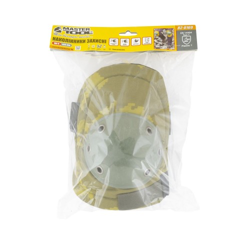 Купити Наколінники захисні MASTERTOOL MILITARY пластикова накладка