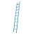 Лестница приставная металлическая 9 ступеней, h=2720 мм
